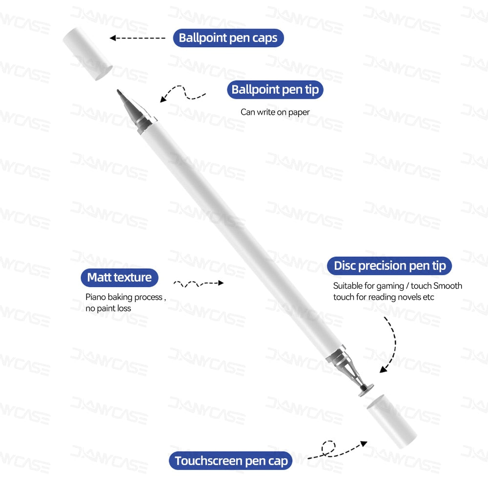 2 in 1 Universal Stylus Pen For Tablet Mobile Phones
