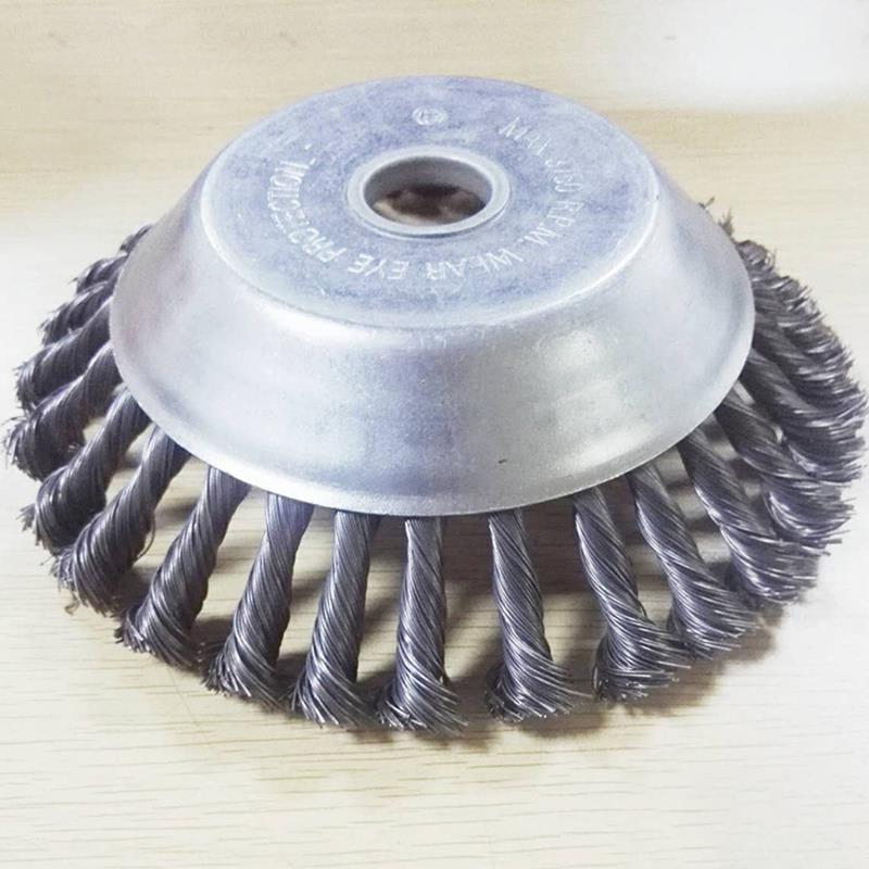Unbreakable Steel Wire Lawn Mower Blade Head