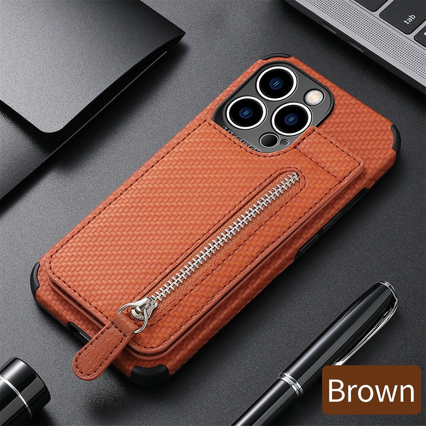 Wallet & Phone Stand 3 in 1 iPhone Case