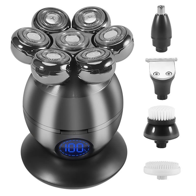 Rechargeable 7D Floating Cutter Waterproof Electric Shaver