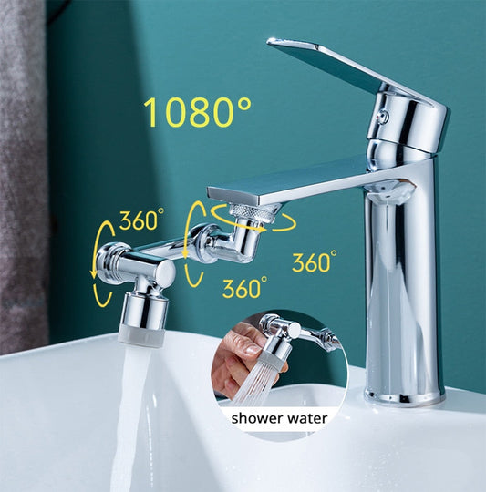 Universal 1080° Rotation Stainless steel Faucet Aerator