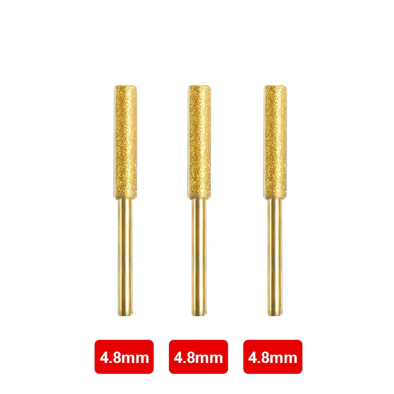 Diamond Coated Cylindrical Chainsaw Sharpening Tool