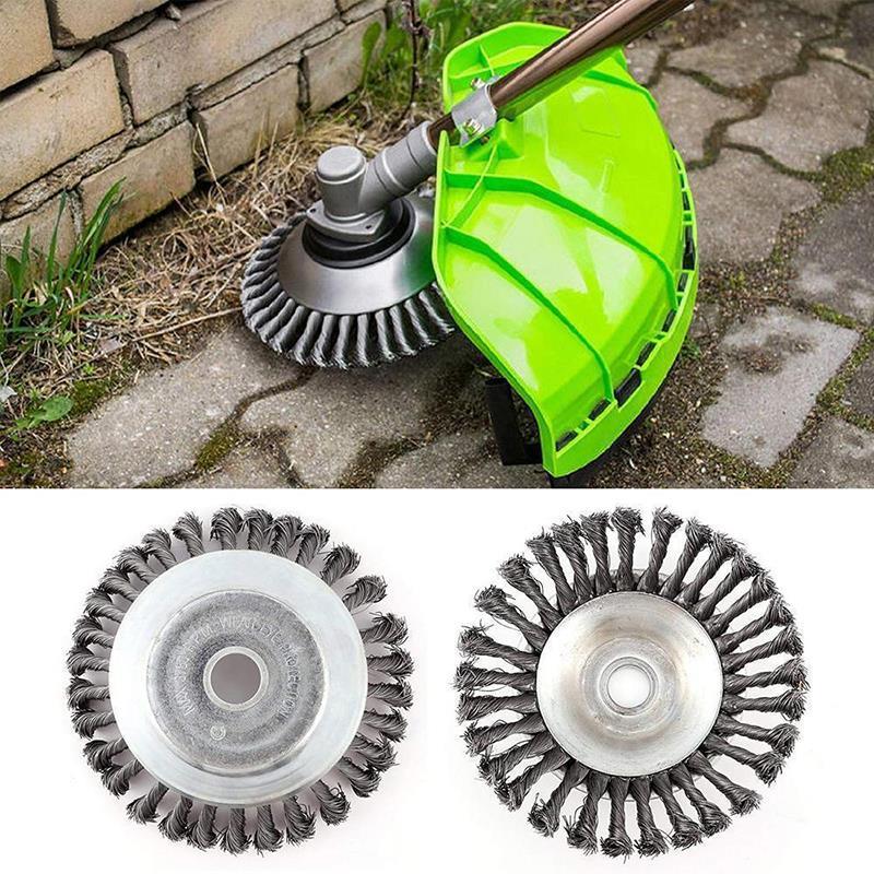 Unbreakable Steel Wire Lawn Mower Blade Head