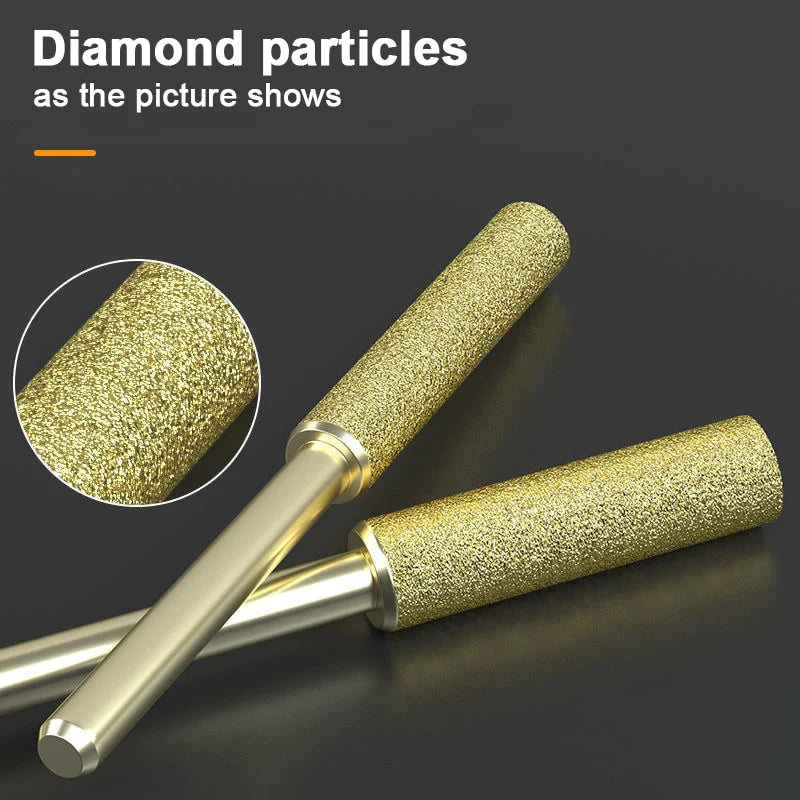 Diamond Coated Cylindrical Chainsaw Sharpening Tool