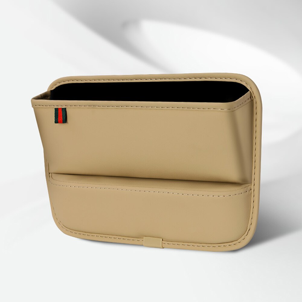 PU Leather Car Seat Gap Filler / Organizer Storage Box