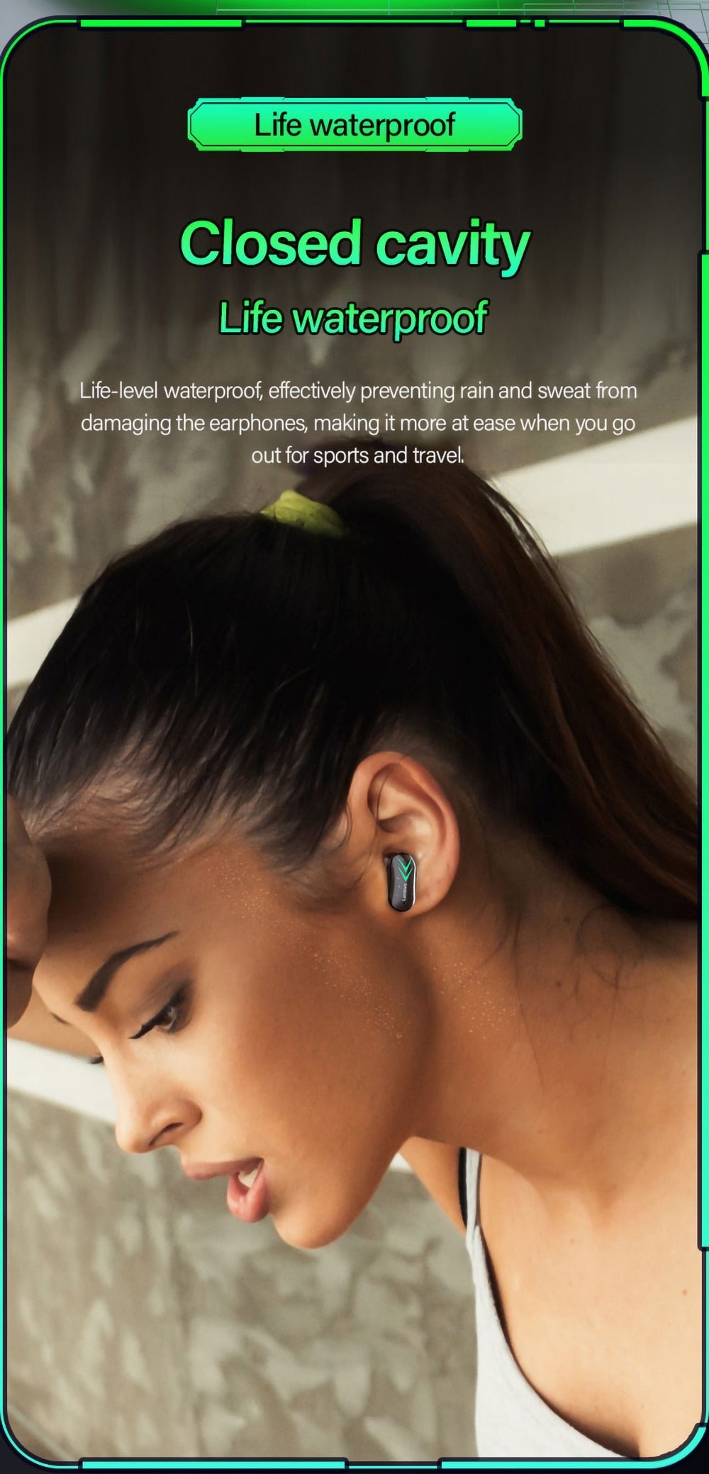 Lenovo™ Wireless Bluetooth HiFi Surround Sound Earphones