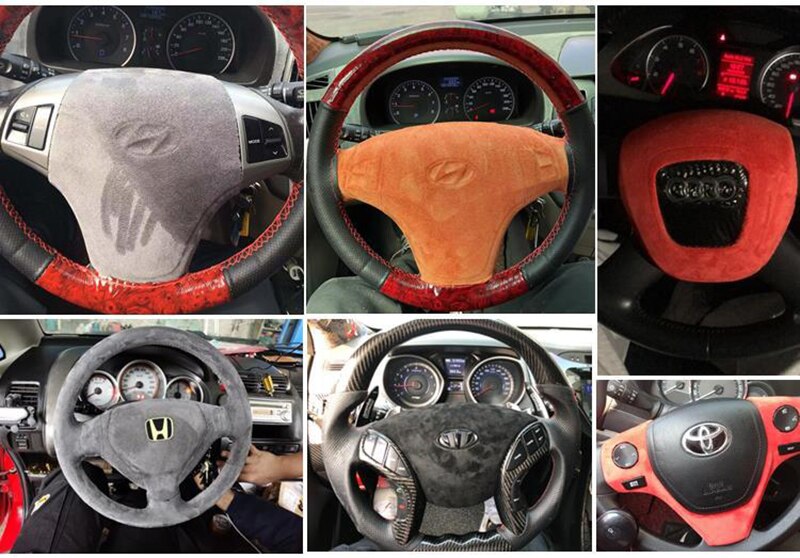 Multi-Functional DIY Car Interior Self-Adhesive Suede Fabric