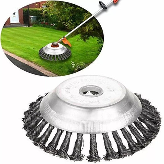 Unbreakable Steel Wire Lawn Mower Blade Head