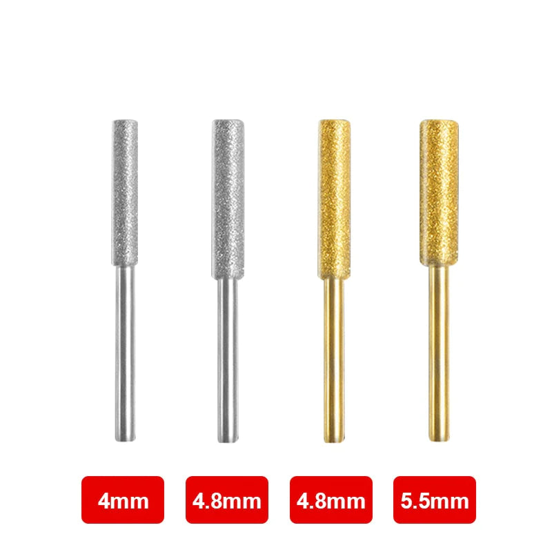 Diamond Coated Cylindrical Chainsaw Sharpening Tool