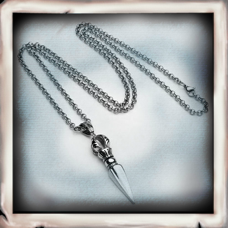 Spear - Pendants Necklace - Indigo-Temple