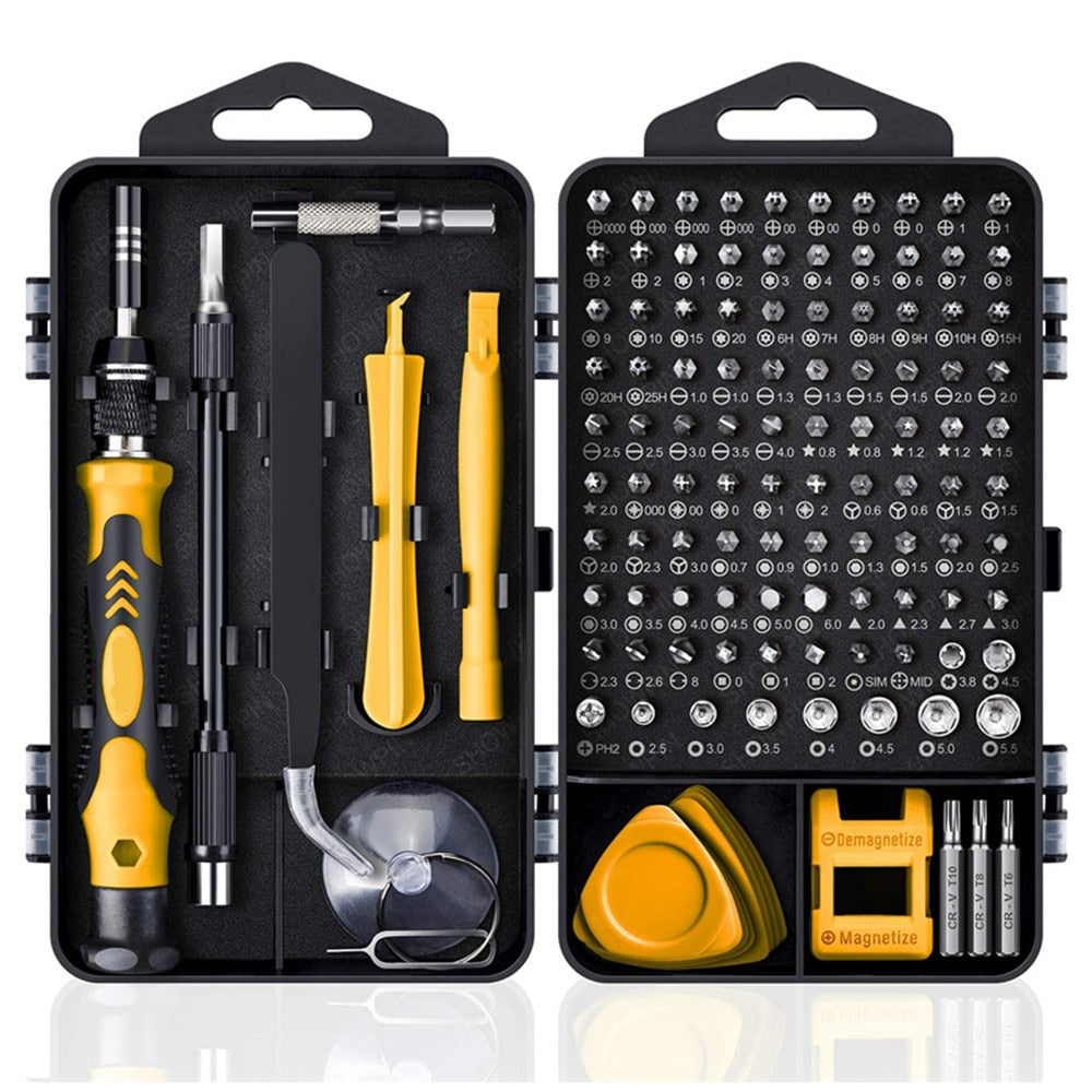 Multifunctional 122-in-1 Precision Screwdriver Set