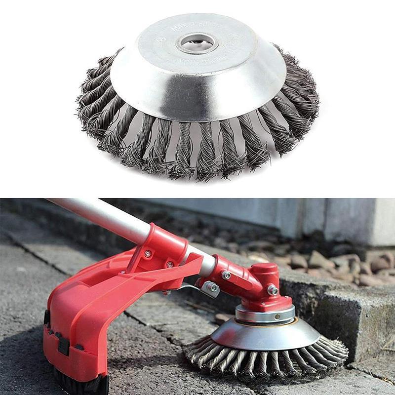 Unbreakable Steel Wire Lawn Mower Blade Head