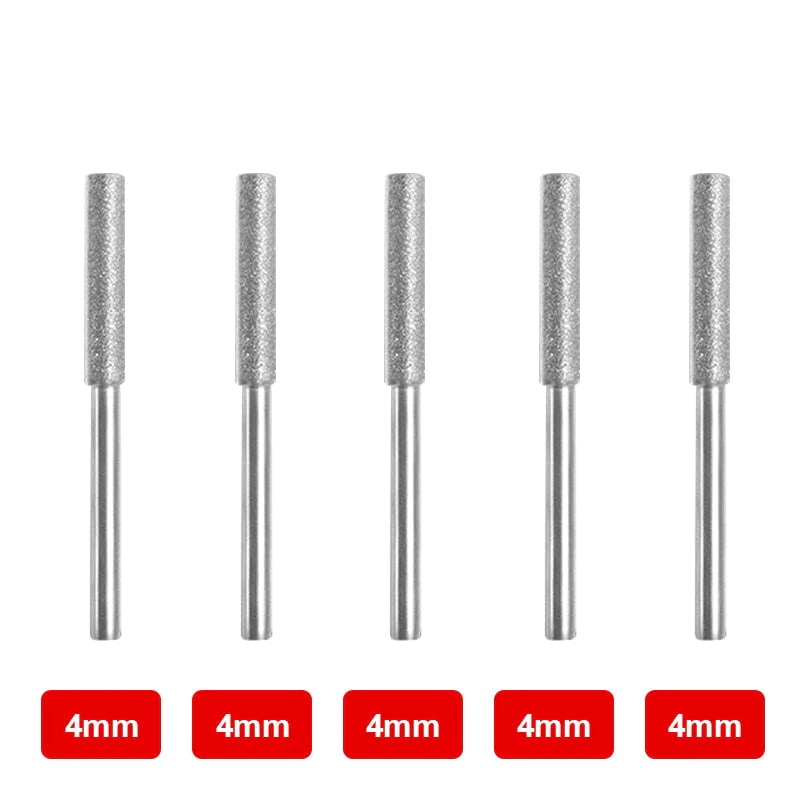 Diamond Coated Cylindrical Chainsaw Sharpening Tool