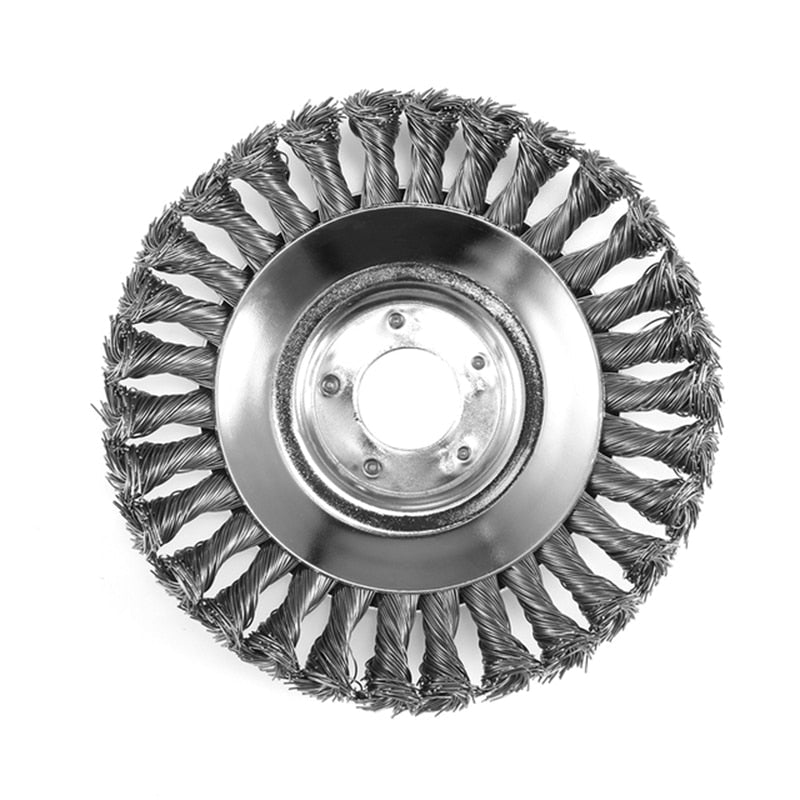 Unbreakable Steel Wire Lawn Mower Blade Head