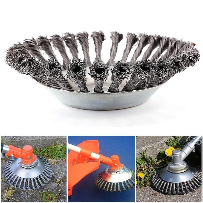 Unbreakable Steel Wire Lawn Mower Blade Head