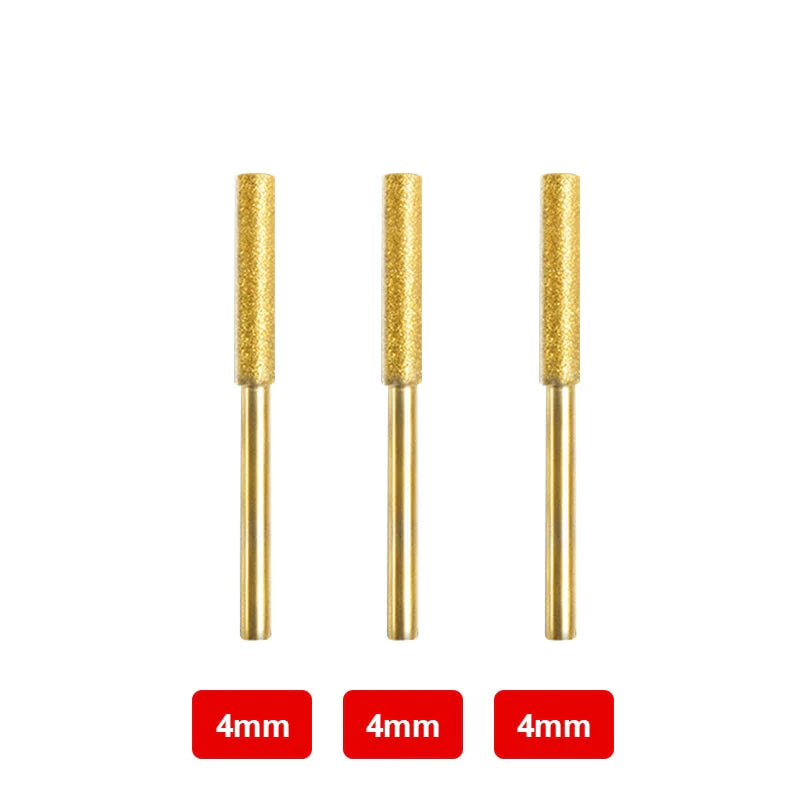 Diamond Coated Cylindrical Chainsaw Sharpening Tool