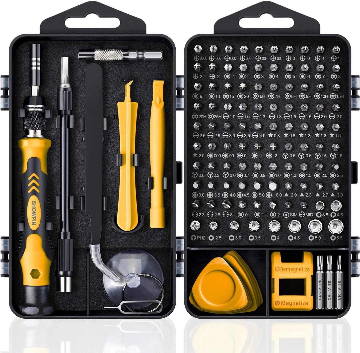 Multifunctional 122-in-1 Precision Screwdriver Set