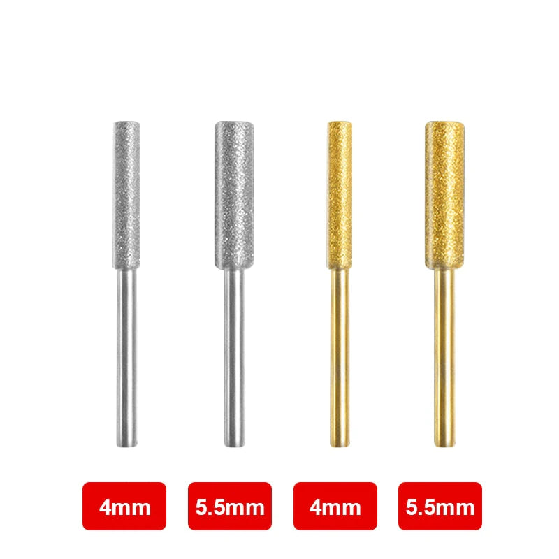 Diamond Coated Cylindrical Chainsaw Sharpening Tool