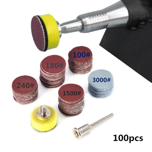 Polishing Kit for Electric Drill (100Pcs)