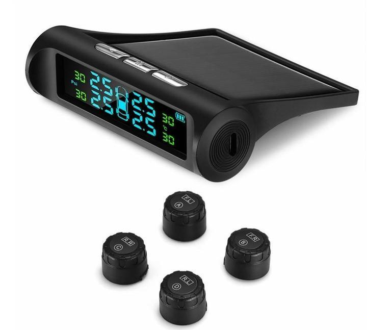 Solar Powered Car Tire Pressure Monitoring System - Indigo-Temple