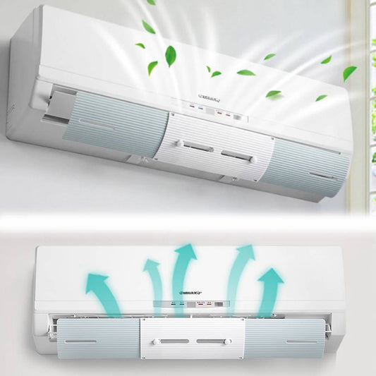 SmartBreeze™ Adjustable Air Conditioner Deflector - Indigo-Temple