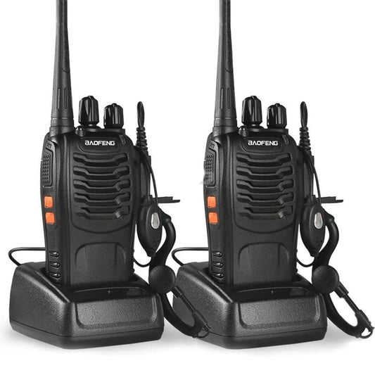2Pcs/set Walkie Talkie Radio 400-470MHz - Indigo-Temple