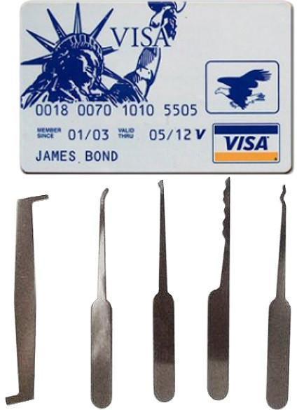 Concealed LockPicks Set + Transparent Lock - Indigo-Temple