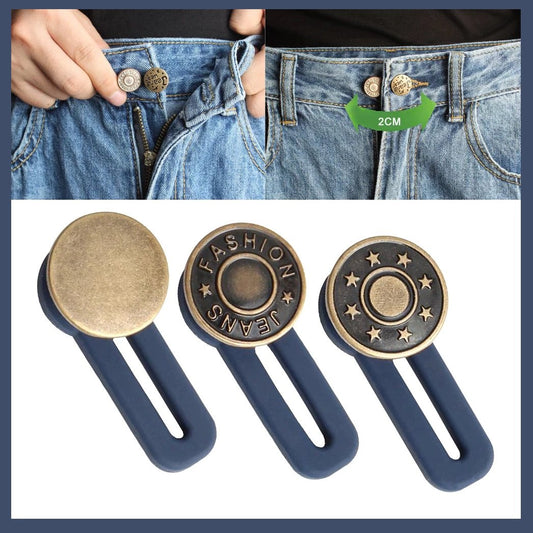 No-Sew™ Adjustable Metal Buttons For Jeans (5Pcs)