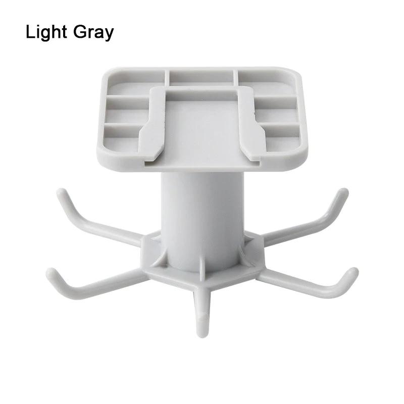 Rotating Stick-On Cabinet Utensil Hook Organizer