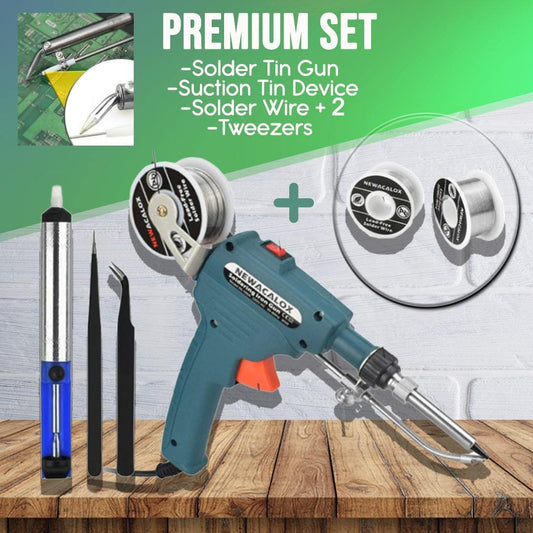 SolderTech™ Soldering Gun With a Tin Wire Auto Feed