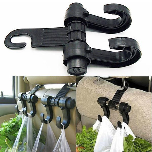 Hook-N-Hang - Car Concierge & Organizer (2pcs) - Indigo-Temple