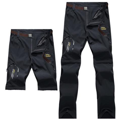 Mountainskin 2-In-1 Waterproof Hiking Pants - Indigo-Temple
