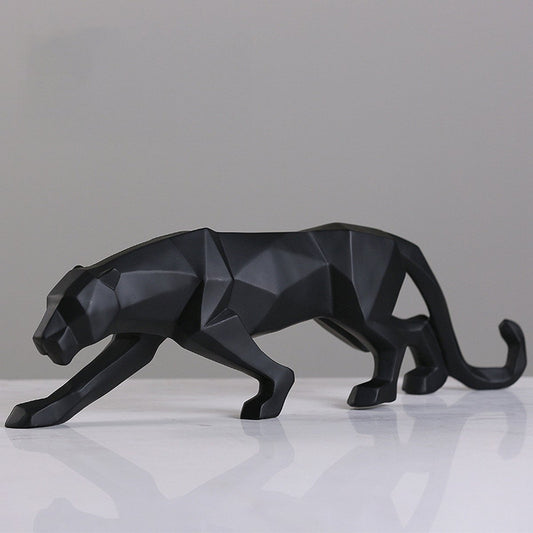 ERMAKOVA™ Panther Resin Statue Decoration