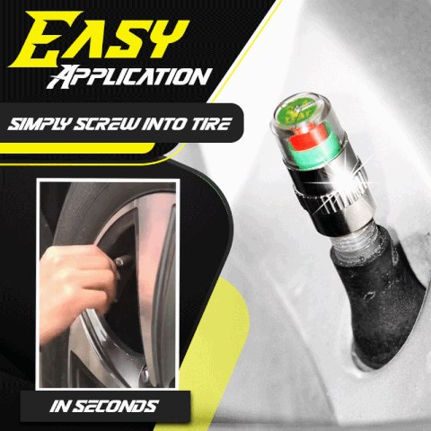 4PCS/set Universal Tire Pressure Caps