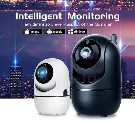 SecureTech™ 1080P Full HD Wireless IP (Wifi ) Camera - Indigo-Temple