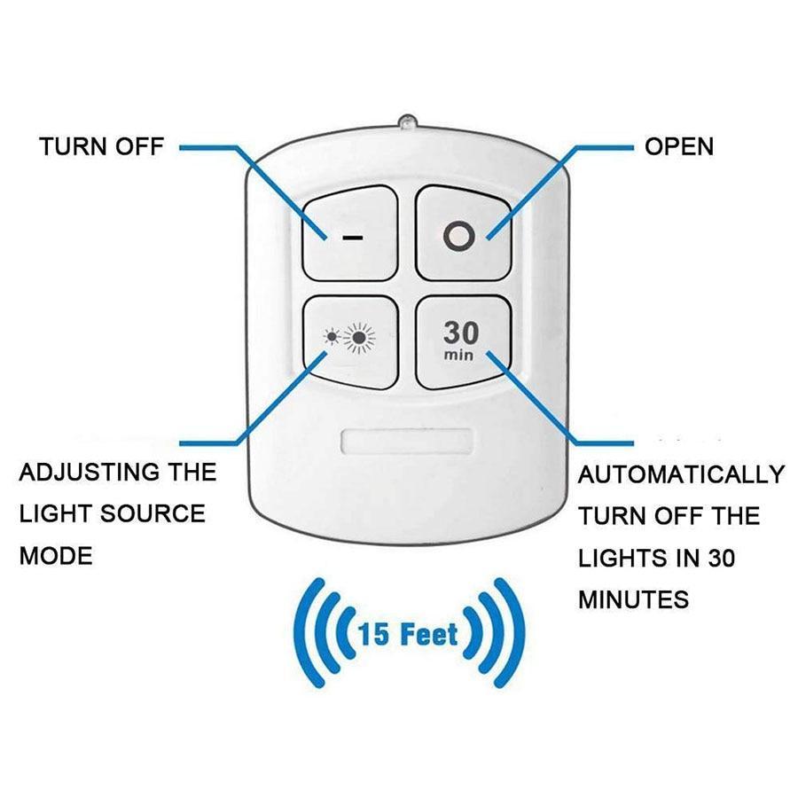 IC™ Instant LED Lights with Remote Control - Indigo-Temple