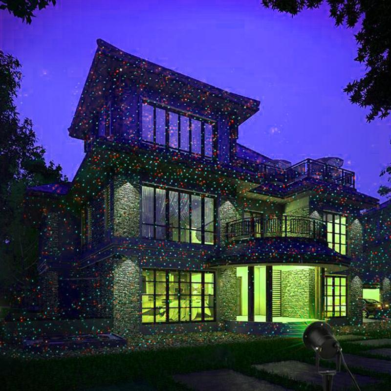 Garden Christmas Sky Star Laser Projector - Indigo-Temple