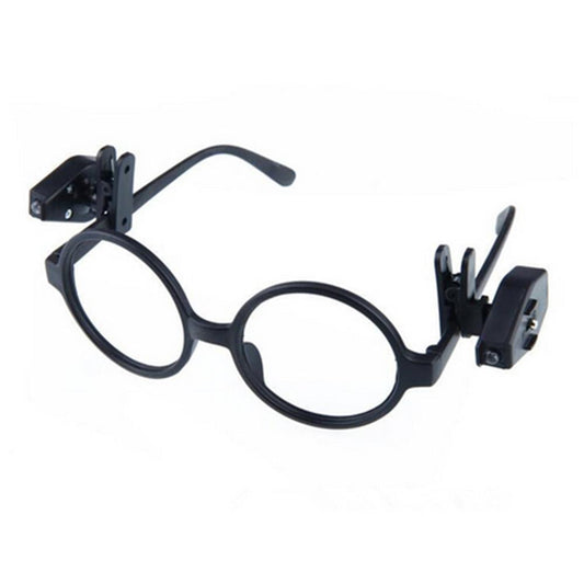 Mini Universal LED Eyeglass Clip On - Indigo-Temple