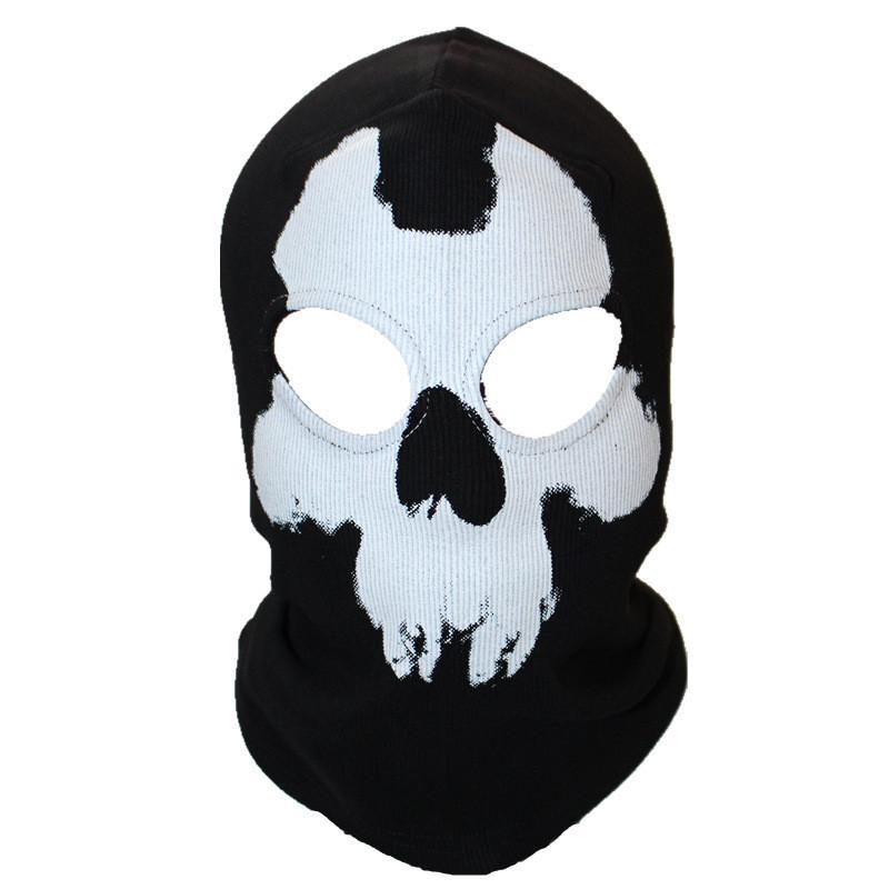 Balaclava Ghost Full Face Mask (20 variants) - Indigo-Temple