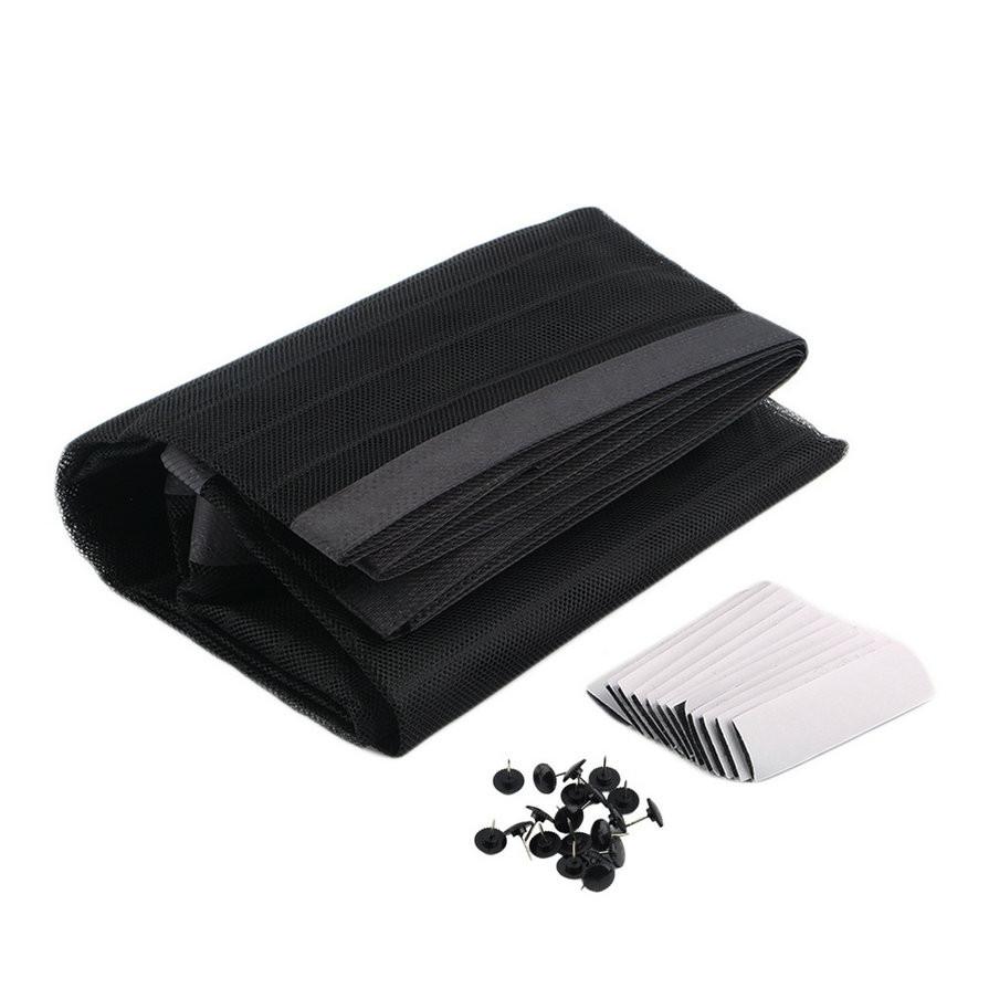 Magic Magnetic Mesh Screen Door - Indigo-Temple