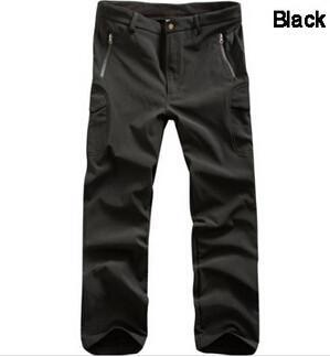 Tactical Soft-shell Waterproof Warm Pants (8 colors) - Indigo-Temple
