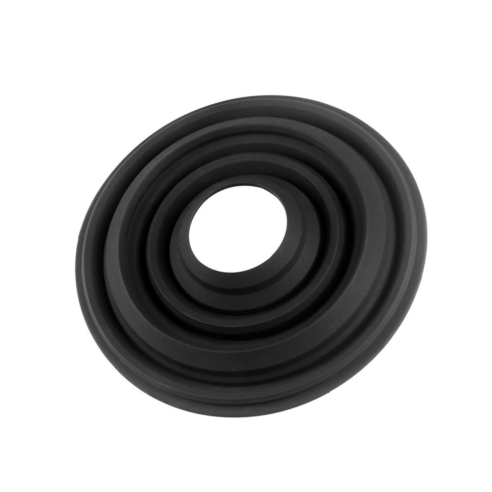 Reflection-Free Universal Silicone Camera Lens Hood