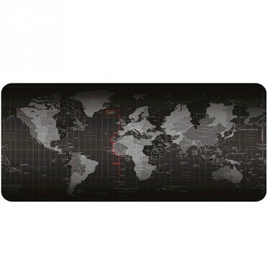 World Map Super Large Mouse Pad - Indigo-Temple