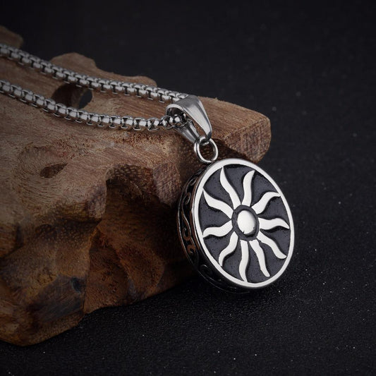 SUNY- Pendant Necklace - Indigo-Temple