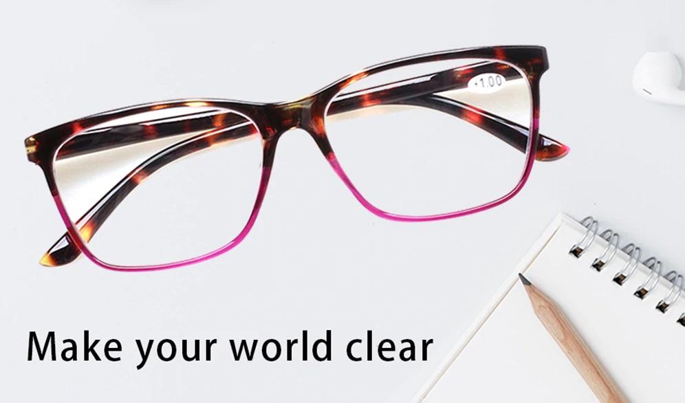 Stylish Rectangular Prescription Reading Glasses