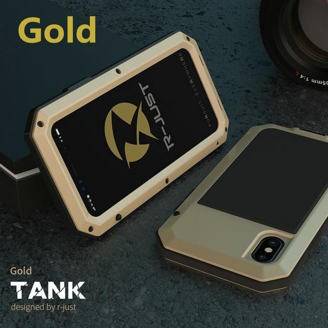 HEAVY DUTY PROTECTION METAL IPHONE CASE