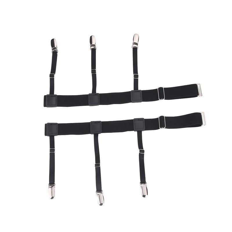 Gentleman Adjustable Shirt Holders - Indigo-Temple