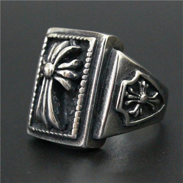 Mackay- Cross Flower Ring - Indigo-Temple