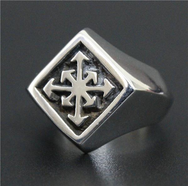 Leros - Arrow Ring - Indigo-Temple