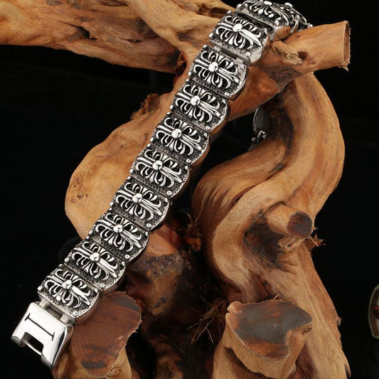 Hans - Unique Man's Bracelet - Indigo-Temple